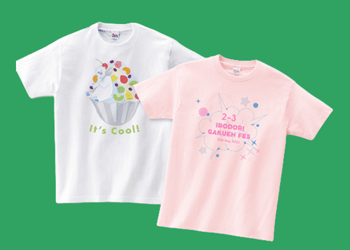 Tシャツ・ウェアプリント