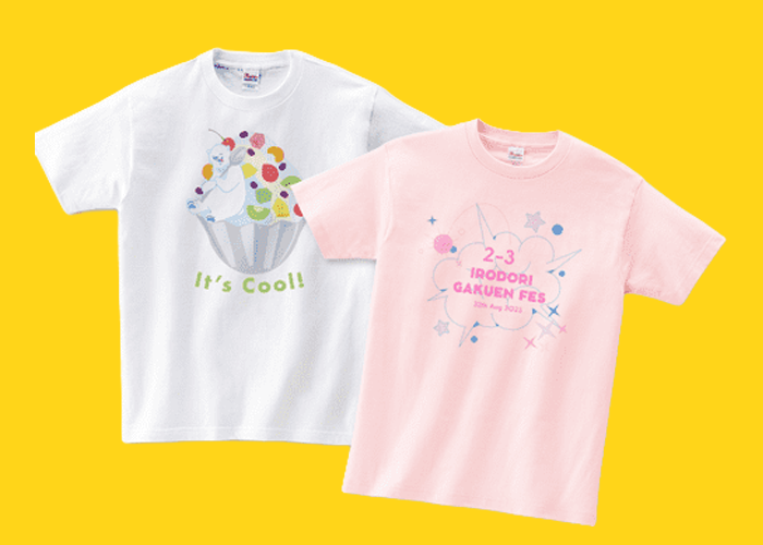 Tシャツ・ウェアプリント