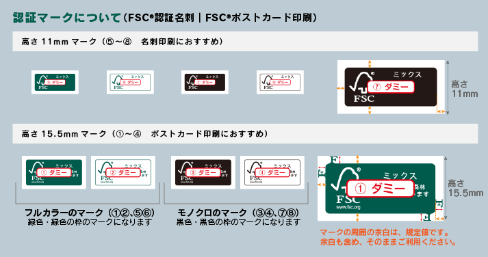 FSCマークのご注意点1