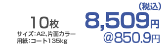 学園祭ポスター価格