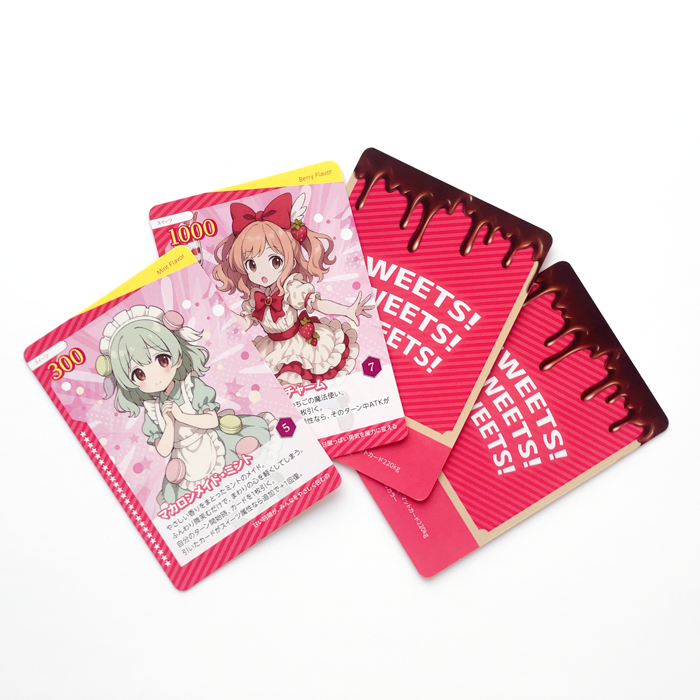 萌え系のトレーディングカード