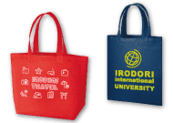 再生不織布A4フラットトート